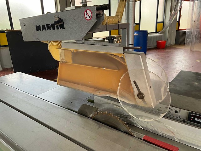 1993 martin t 72 paneelcirkelzaagmachine - afbeelding 3 van  19