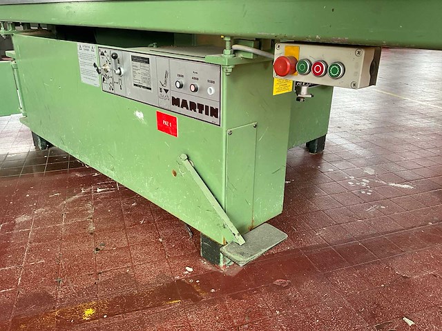 1993 martin t 72 paneelcirkelzaagmachine - afbeelding 8 van  19