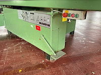 1993 martin t 72 paneelcirkelzaagmachine - afbeelding 8 van  19