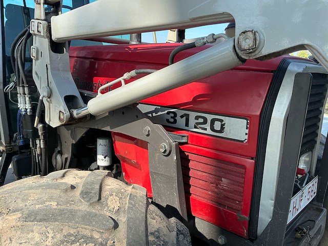 1993 massey ferguson 3120 datatronic vierwielaangedreven landbouwtractor - afbeelding 5 van  45