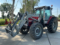 1993 massey ferguson 3120 datatronic vierwielaangedreven landbouwtractor - afbeelding 1 van  45