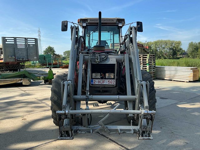 1993 massey ferguson 3120 datatronic vierwielaangedreven landbouwtractor - afbeelding 12 van  45
