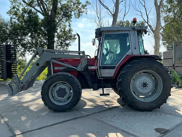 1993 massey ferguson 3120 datatronic vierwielaangedreven landbouwtractor - afbeelding 44 van  45