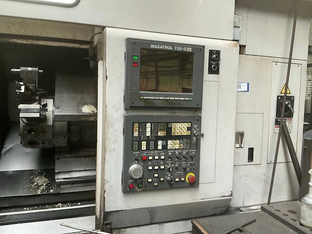 1993 mazak super quick turn 28ms cnc-draaibank - afbeelding 4 van  9