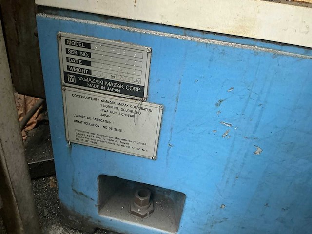 1993 mazak super quick turn 28ms cnc-draaibank - afbeelding 6 van  9