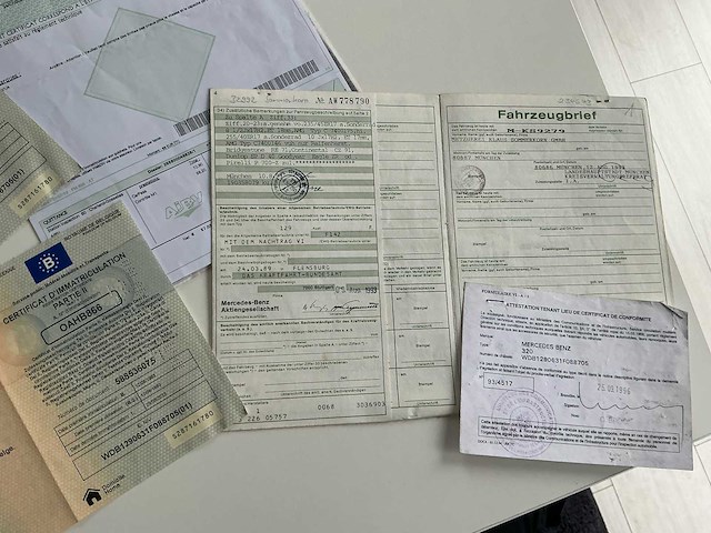 1993 mercedes-benz sl 320 personenauto - afbeelding 5 van  13