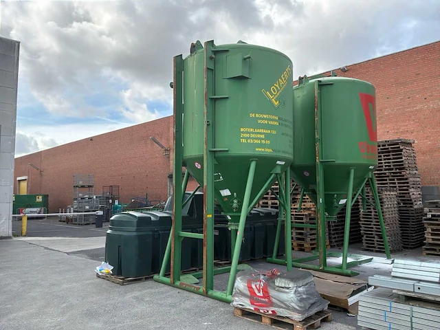 1993 mtec hls12,5/0,1 pleistersilo - afbeelding 1 van  7
