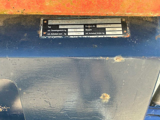 1993 muellers & backhaus 624m houthakselaar - afbeelding 8 van  16