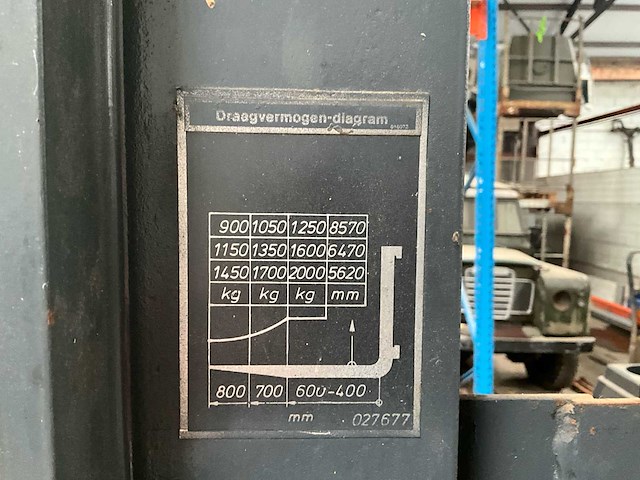 1993 nog efsm 200 tr heftruck - afbeelding 13 van  22