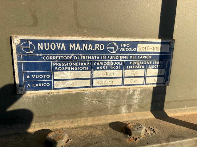 1993 nuova ma.na.ro. s31t-105a tankoplegger - afbeelding 9 van  19
