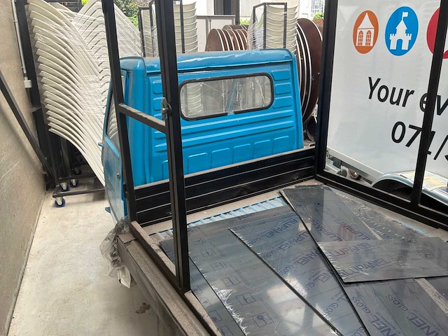 1993 piaggo tm 703 v driewieler - afbeelding 9 van  16