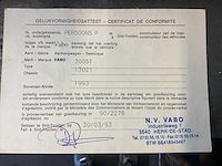 1993 vabo 3uu5t hydraulische kipper - 3000kg - afbeelding 17 van  27