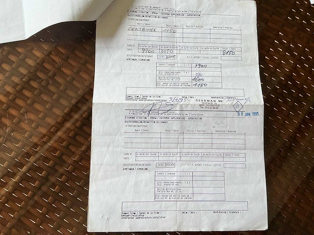 1994 - man s19f container vrachtwagen - afbeelding 15 van  27