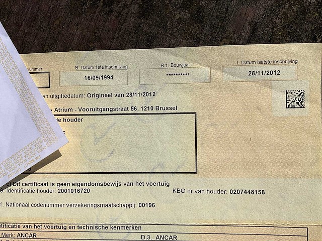 1994 ancar 2x aanhangwagen - afbeelding 14 van  21