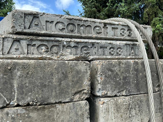 1994 arcomet t33a bouwkraan - afbeelding 17 van  24