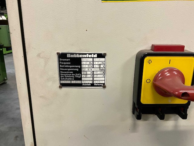 1994 battenfeld bh-h 1000 hydraulische pers - afbeelding 15 van  31