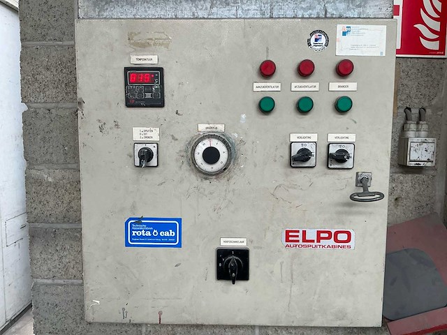 1994 elpo verfspuitcabine met filter-unit - afbeelding 11 van  25