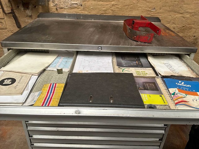1994 heidenhain tnc 425 cnc freesmachine - afbeelding 46 van  64