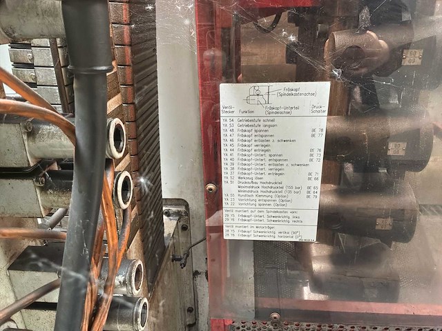 1994 heidenhain tnc 425 cnc freesmachine - afbeelding 8 van  26