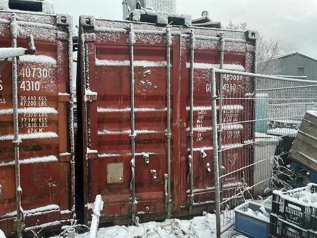 1994 hyosung hsm 4173/3-r 20ft-zeecontainer - afbeelding 1 van  3