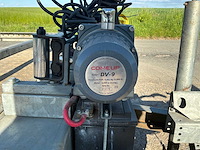 1994 j.c. beckers dubbelassige aanhangwagen - gegalvaniseerd platform - uitgerust met elektrische lier - afbeelding 20 van  23