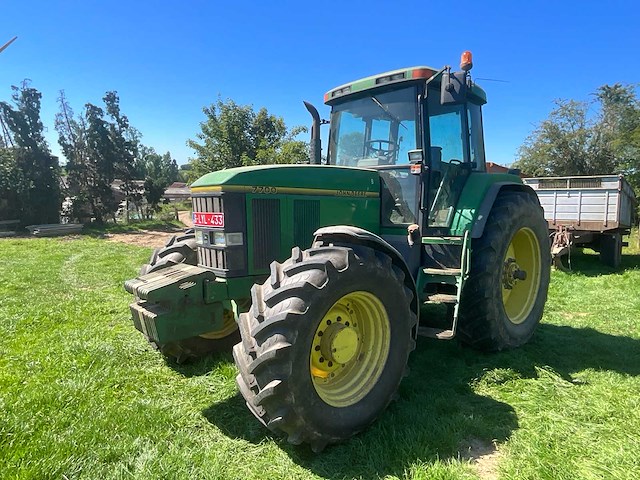 1994 john deere 7700 - landbouw-/bosbouwtrekker - afbeelding 1 van  11