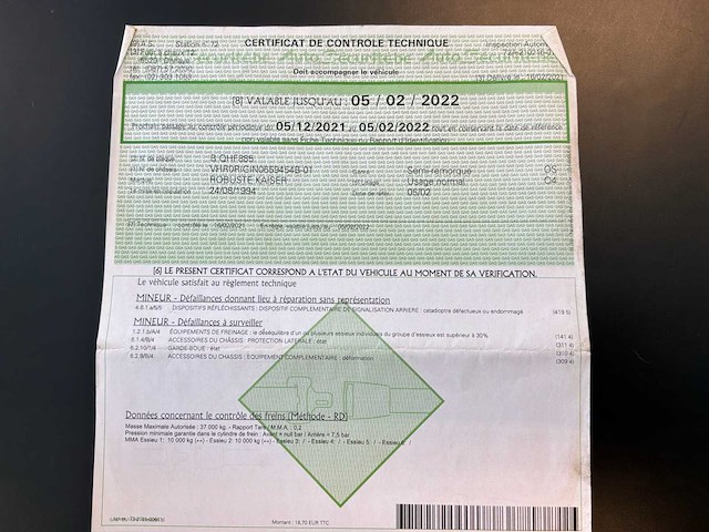 1994 kaiser s3302g37 tipper - afbeelding 26 van  29