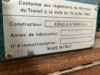 1994 kunzle & tasin pecasus schuurmachine vloer speciale toepassingen - afbeelding 4 van  5