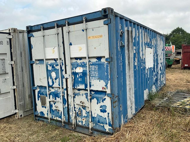 1994 med union mu20-2001-g1 zeecontainer / werfcontainer 20’ - afbeelding 1 van  12