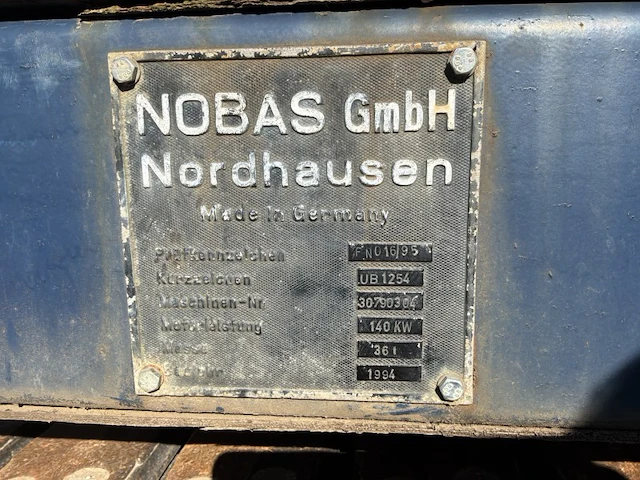 1994 nobas ub1254 dragline - afbeelding 34 van  42