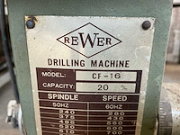 1994 rewer cf-16 kolomboormachine - afbeelding 7 van  10