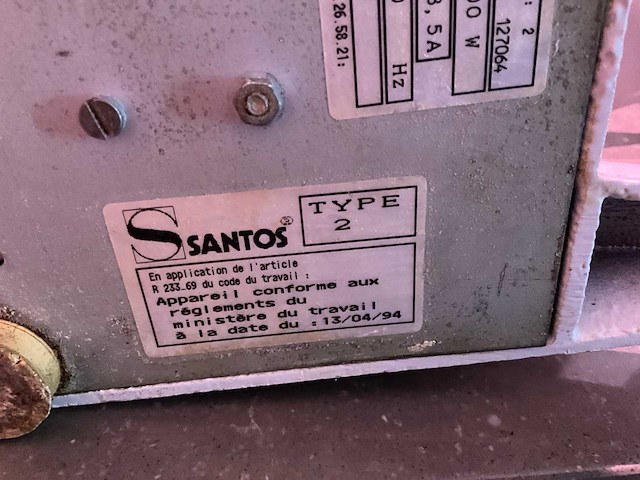 1994 santos n°2 kaasraspmachine - afbeelding 4 van  4