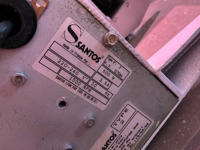 1994 santos n°2 kaasraspmachine - afbeelding 2 van  2