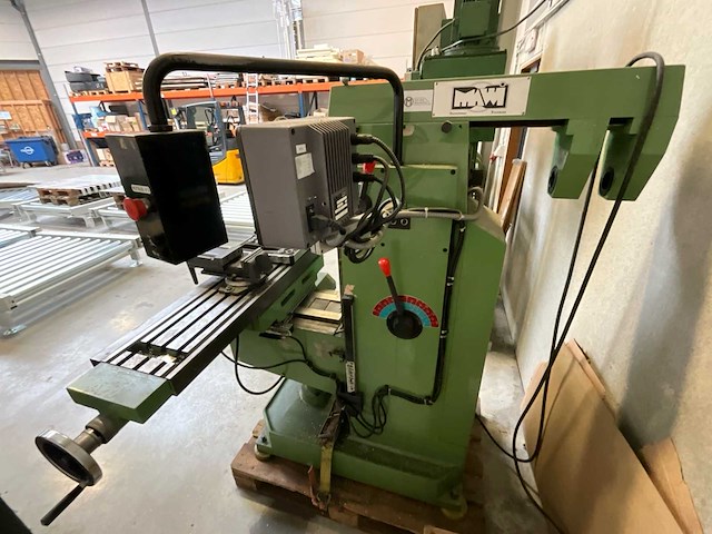 1994 wieseman f-1050-g universele freesmachine - afbeelding 12 van  20