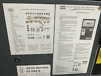 1995 atlas copco ga37 - schroefcompressor - afbeelding 2 van  8