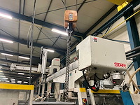 1995 battenfield ba 800 cdc spuitgietmachine met robotarm star - afbeelding 4 van  11
