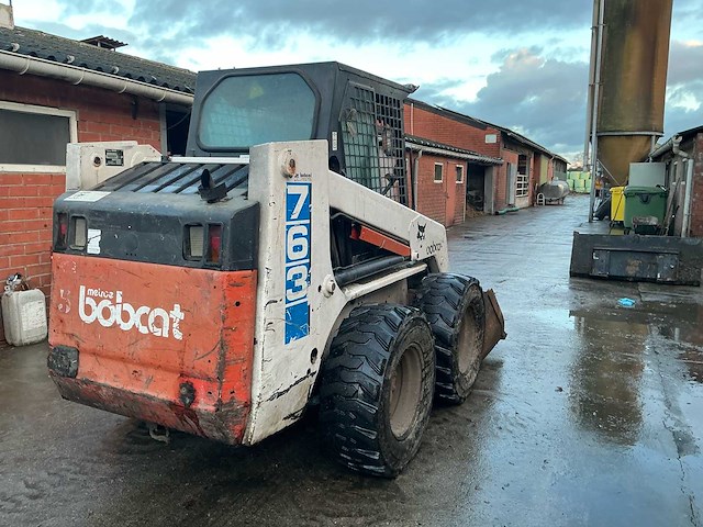 1995 bobcat 763 compact lader - afbeelding 19 van  23