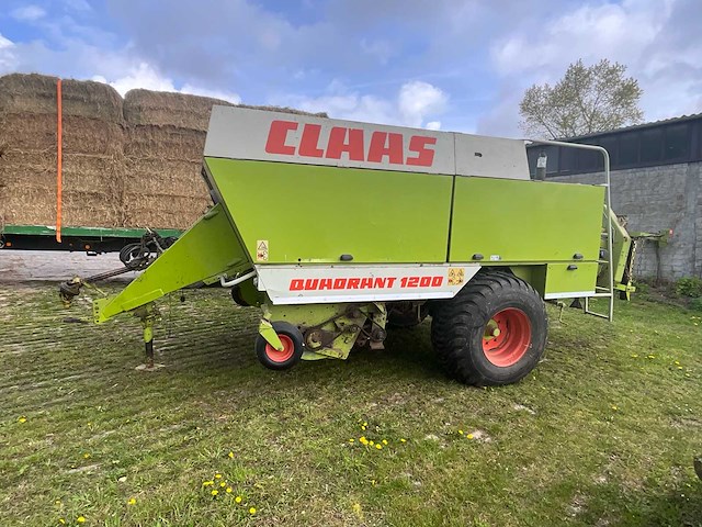 1995 claas quadrant 1200 - balenpers - afbeelding 12 van  33
