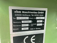 1995 ebm kdp 111 sl kantenlijmmachines - afbeelding 12 van  13