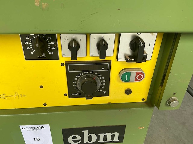1995 ebm kdp 111 sl kantenlijmmachines - afbeelding 8 van  13