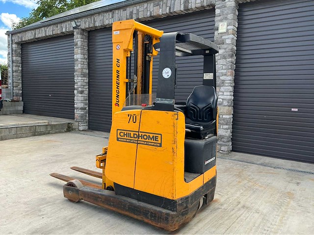 1995 jungheinrich etv 14g reach truck - afbeelding 1 van  1