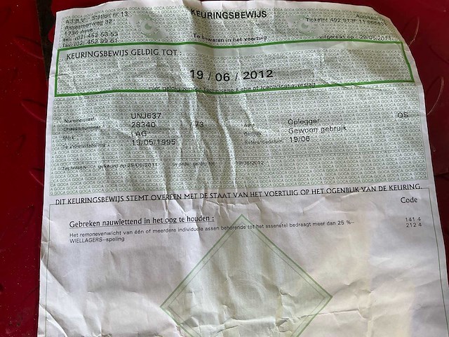 1995 lag oplegger - afbeelding 6 van  19