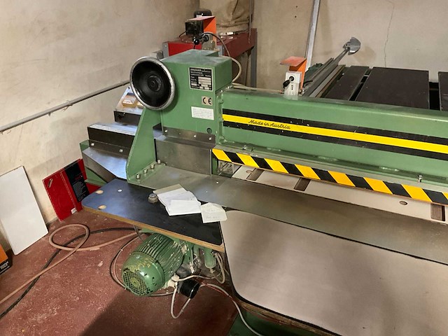 1995 langzauner lz 4/1 e-3950 platenzaagmachine - afbeelding 12 van  16