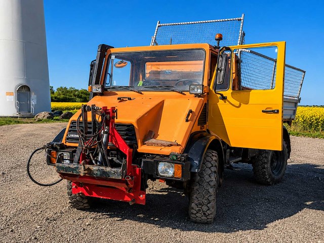 1995 mercedes benz unimog u140 unimog truck - afbeelding 1 van  12