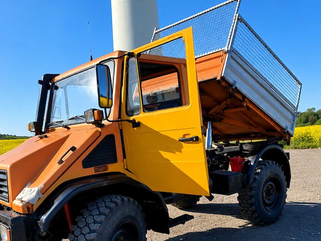 1995 mercedes benz unimog u140 unimog truck - afbeelding 1 van  12