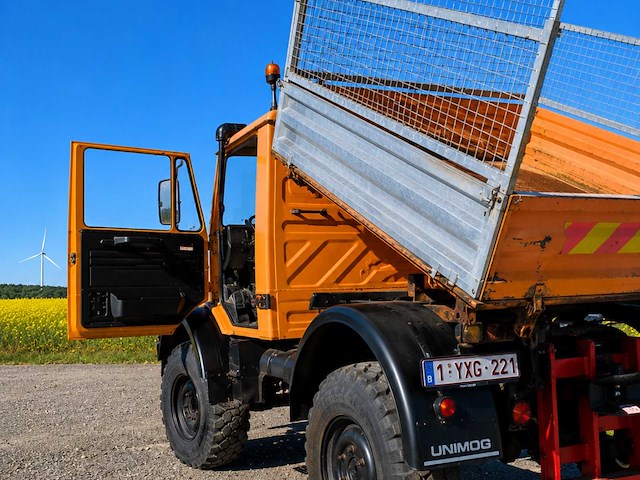1995 mercedes benz unimog u140 unimog truck - afbeelding 11 van  12