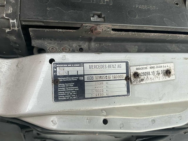 1995 mercedes sl 280 model r129 personenauto - afbeelding 15 van  30