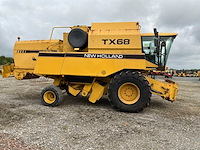 1995 new holland tx68 maaidorser met maaibord en kar - afbeelding 6 van  24