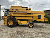 1995 new holland tx68 maaidorser met maaibord en kar - afbeelding 10 van  24