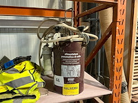 1995 pizzi 9012 pneumatisch houtlijm aanvoermachine - afbeelding 1 van  4